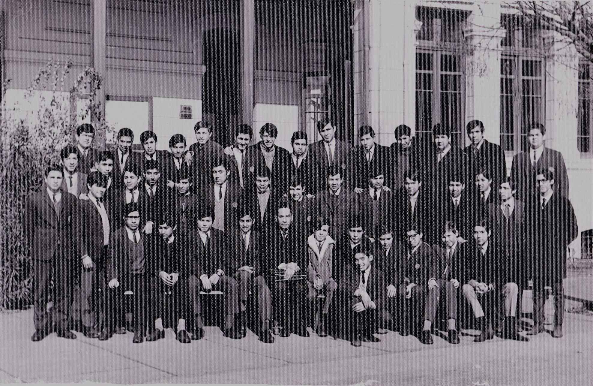 Carlos Salcedo en el Liceo de Aplicación Carlos Salcedo en el Liceo de Aplicación