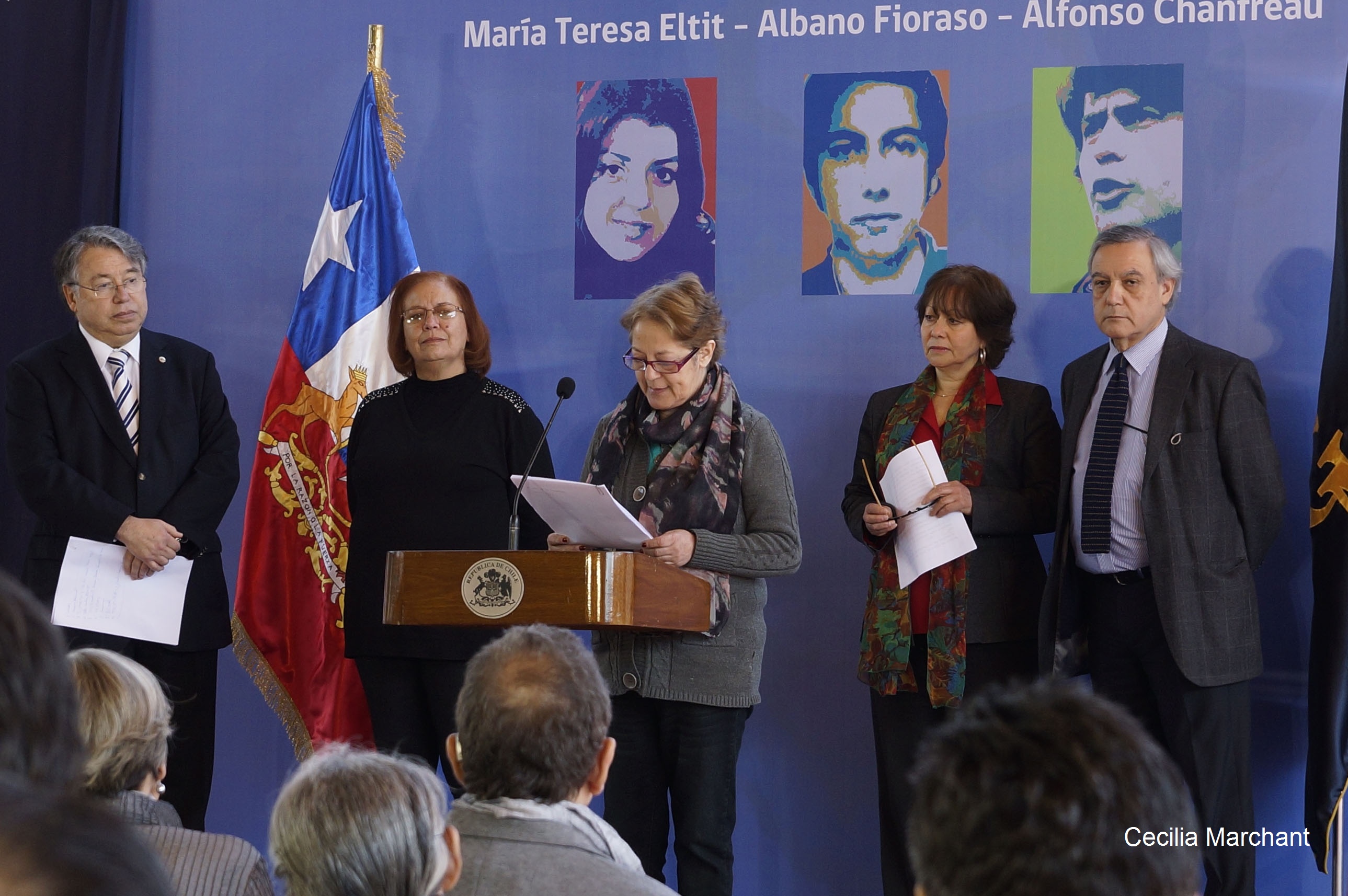 Cecilia Marchant en el Liceo Gabriela Mistral Cecilia Marchant en el Liceo Gabriela Mistral