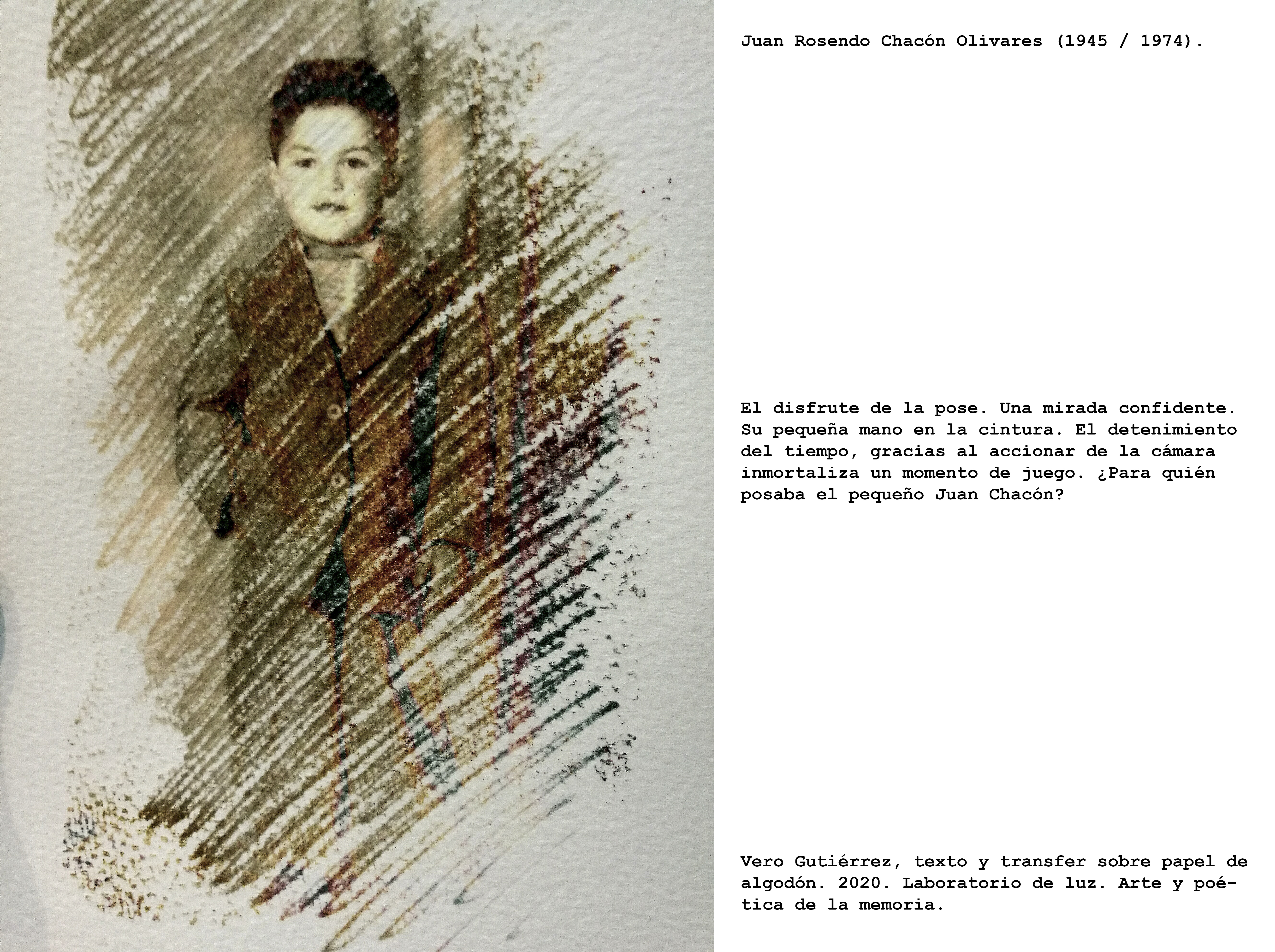 Juan Rosendo Chacón Olivares (1945 - 1974) Juan Rosendo Chacón Olivares (1945 - 1974)