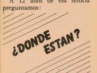 ¿Dónde están? Luchando unidos encontraremos la verdad y exigiremos justicia