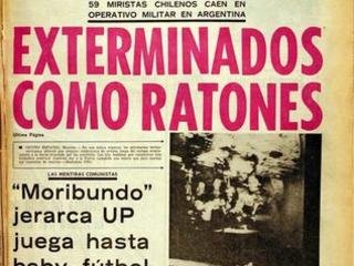 Exterminados como ratones