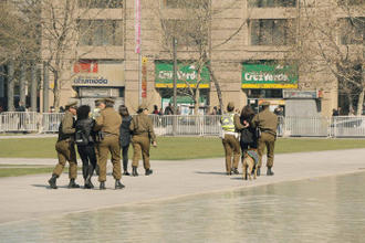 Integrantes de Londres 38 detenidas en acción de denuncia de la impunidad Integrantes de Londres 38 detenidas en acción de denuncia de la impunidad