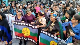 Marcha de mapuche Marcha de mapuche