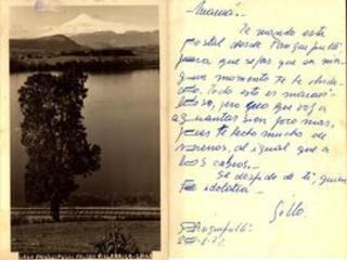 Postal del lago Panguipulli
