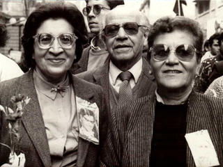 María Cristiana, Luz Encina y Alberto Jorquera