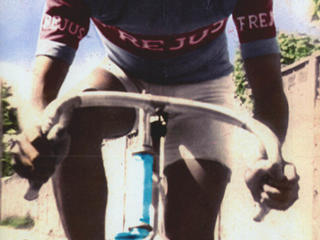 Ciclista Luis Guajardo